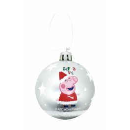 Bolas navidad 8cm pack 6 plata peppa pig "cosy corner" Precio: 8.49999953. SKU: S4307355