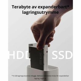 Eufy HomeBase 3 Estación Central Inteligente de Seguridad con IA BionicMind, Almacenamiento Ampliable hasta 16TB y Detector de Rostro, Blanco
