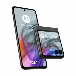 Motorola razr 50 Smartphone Plegable 6.9" pOLED (3.63" ext) 5G Android 14 Dual SIM 50MP 8GB RAM 256GB 4200mAh Gris IPX8