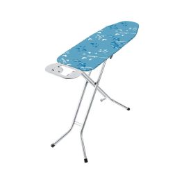 Vileda Tabla de planchar Bravo 120 x 38 cm, ligera, altura regulable 97 cm, acero, azul