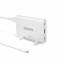Dicota Cargador de Escritorio 3 Puertos (65W) Blanco
