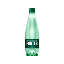 Fonter Agua Mineral Natural con Gas Botella 500 ml