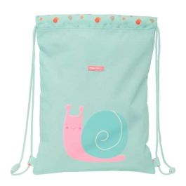 Bolsa Mochila con Cuerdas Safta Caracol Turquesa 26 x 34 x 1 cm Precio: 8.49999953. SKU: B17DH4GAK6