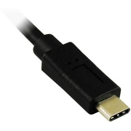 LC-Power LC-35U3-BECRUX-C1 Caja Disco Duro Externo 3.5" SATA III USB 3.2 Gen 2 Tipo C Negro Aluminio UASP