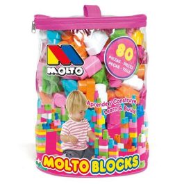 Bolsa construccion molto rosa con 80 piezas Precio: 15.88999951. SKU: S2405076