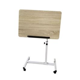 Inde Soporte Auxiliar para Sofá Ajustable con Rueda, Medidas 60x40x59-89 cm