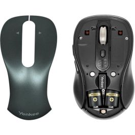 Ratón inalámbrico recargable - Giroscopio - YENKEE - YMS 2010BK