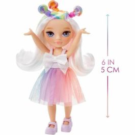 Rainbow High LIT35051531203 Muñeca Littles Rainbow de Juguete 15cm con Mascota - Regalo para Niños +4 Años