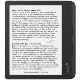 Tolino 4016621130183 Vision Color eReader 7" E Ink Kaleido Color, Táctil, 32GB, WiFi, Bluetooth, USB-C, Resistente al Agua