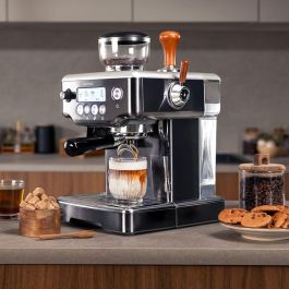 Cafetera Express de Brazo Cecotec Power Espresso 20 Barista 2200 W Negro 20 bar