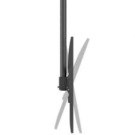 Aisens CT100TSLE-393 Soporte de Techo Inclinable, Giratorio, Nivelable y Extensible para TV de 50-100" hasta 80kg en Negro