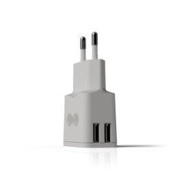 Groovy Cargador de pared 2 USB color blanco con seccionador de protección Precio: 6.50000021. SKU: B19MSYGGH5