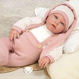 Muñeca elegance 54 cm anuk rosa (muñeco de peso) Muñeca elegance 54 cm anuk rosa (muñeco de peso)