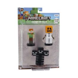 Figura minecraft pack de 3 figuras. - modelos surtidos Figura minecraft pack de 3 figuras. - modelos surtidos