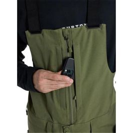 Pantalones para Nieve Burton Reserve Bib Verde Hombre M