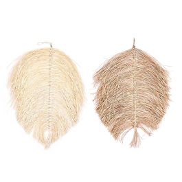 Giftdecor Colgante Hoja Palma Rattan 2 Colores Beige Marron 63x90x1 cm (Set de 12) Precio: 76.68999965. SKU: B17X9A8TZV