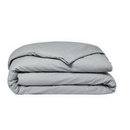 Today TOD3574643505545 Cubierta de Edredón Esencial 100% Algodón para 2 Personas, 240x260 cm, Acero