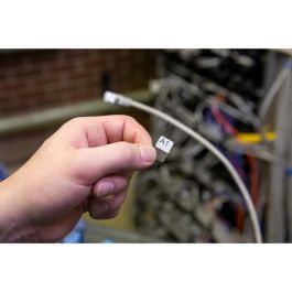 Brady Etiquetas de Vinilo Autolaminables para Cables y Alambres, M210/M211, 12.7x19.05 mm, Flexibles y Resistentes a Líquidos