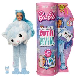 Barbie Muñeca Cutie Reveal Husky HJL63 Mattel Invierno con Disfraz de Animal y Accesorios Sorpresa Precio: 33.4999995. SKU: B15MRB9FQC