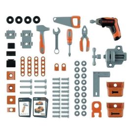 Smoby SMO3032163607403 - Banco de trabajo Bricolo Pro Black and Decker para niños, a partir de 3 años