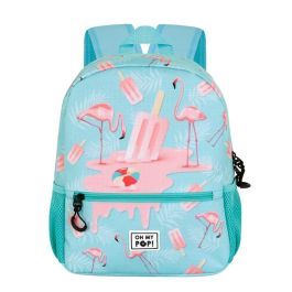 KARACTERMANIA Mochila pequeña Sweet Flamingo Oh My Pop! 31cm adaptable a trolley y repelente a líquidos