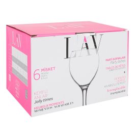 Lav Set 6 Copas Agua 260 cc Misket (4 Cajas) Lav Set 6 Copas Agua 260 cc Misket (4 Cajas)