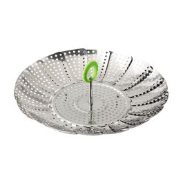 Fackelmann Profesional Cestillo para cocción al vapor, acero inoxidable, plegable, Ø13-24 cm, apto lavavajillas Precio: 11.94999993. SKU: S7914029