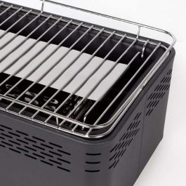 Barbacoa rectangular sin humo con protección antigoteo 45x28x19cm Barbacoa rectangular sin humo con protección antigoteo 45x28x19cm