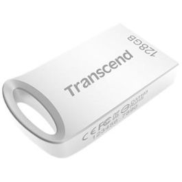 Transcend JetFlash 710 USB 3.1 128GB Plata - Memoria USB tipo A sin tapa para Windows/Mac/Linux
