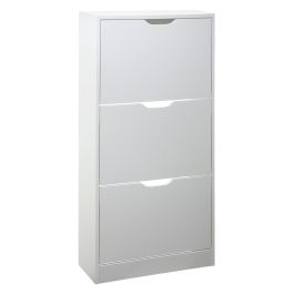 Zapatero de madera 115x60x24cm color blanco Precio: 78.49999993. SKU: S7903365