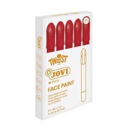Jovi Twist Make-Up Maquillaje en Barra Rojo, alta cobertura, sistema retráctil, ideal para niños +3 años, caja de 5 unidades Precio: 5.99194783. SKU: B13XEPZBKB