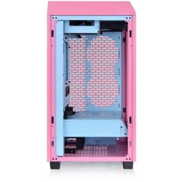 Thermaltake The Tower 200 Bubble Pink Mini Tower PC Gaming | Mini-ITX Vidrio Templado Acero