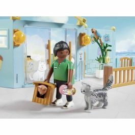 Playmobil Hotel Para Animales - Juego de rol creativo con accesorios - Nº 71742