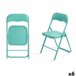 Silla Plegable GiftDecor 10924 Verde 43 x 46 x 78 cm 88 x 6,5 x 45 cm (6 Unidades) Precio: 101.50000058. SKU: B16FW2DVX8