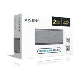 Aisens Caja Externa M.2 NGFF para SSD M.2 SATA a USB 3.1 Gen1, Gris - Compatible con SATA, 2242/2260/2280, Aluminio Aisens Caja Externa M.2 NGFF para SSD M.2 SATA a USB 3.1 Gen1, Gris - Compatible con SATA, 2242/2260/2280, Aluminio