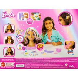 Barbie MATJFG82 Cabeza de Peinado Marrón