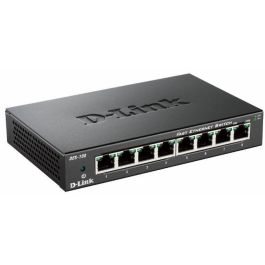 D-Link DES-108 Switch 8 Puertos RJ-45 Fast Ethernet 10/100Mbps Silencioso Plug & Play Carcasa Metálica Precio: 29.88999959. SKU: S55100787
