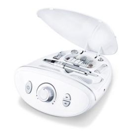Beurer MP-100 (570.68) Set de Manicura y Pedicura Profesional con 10 Adaptadores de Zafiro y 30 de Papel de Lija Precio: 140.94999963. SKU: B1FQRYQDSC