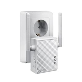 ASUS RP-N12 Extensor de Red Wi-Fi N300 2.4GHz, Repetidor Inalámbrico con 2 Antenas y Puerto Ethernet LAN 10/100 Mbps