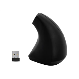 Q-connect Ratón Óptico Inalámbrico Ergonómico Vertical DPI 800/1200/1600 Pilas AAA Negro Precio: 22.68999986. SKU: B17LXB3FQN