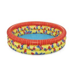 Bestway Piscina Hinchable Infantil 3 Aros Mariposas 168x38 cm +2 Años Jardin 51202 Bestway Piscina Hinchable Infantil 3 Aros Mariposas 168x38 cm +2 Años Jardin 51202