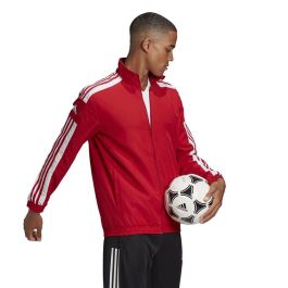 Chaqueta Deportiva para Hombre Adidas Sq21 Rojo Fútbol 15-16 Años