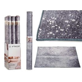 Alfombra Gris 133X190Cm Con Manchas Plateadas Giftdecor (9 Unidades)