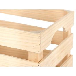 Caja Madera Abierta 36 X 26 Cm Giftdecor (3 Unidades) Caja Madera Abierta 36 X 26 Cm Giftdecor (3 Unidades)