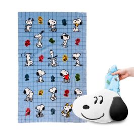 PUCKATOR Almohada y Manta de Viaje 2 en 1 Snoopy & Woodstock Peanuts - Incluye Manta 120x80cm y Almohada 20x22x9,5cm Precio: 21.6900002. SKU: B1EERTAXCF