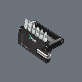 Wera 05056295001 Bit-Check 7 Universal 1, set de 6 puntas, 25 mm