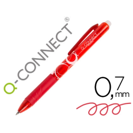 Q-connect Bolígrafo Retráctil Borrable Gel Punta 0,7 mm Color Rojo Precio: 12.50000059. SKU: B1KP6RZP5E