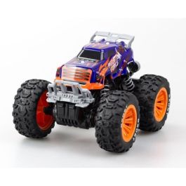 Coche teledirigido - EXOST - Phantom Force 1:16 - 10 km/h - 28 -5 cm - morado y naranja - 5 años