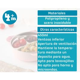Recipiente Térmico Para Alimentos En Acero Inoxidable Rosa Recipiente Térmico Para Alimentos En Acero Inoxidable Rosa