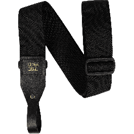 Ernie Ball Correa para Guitarra y Bajo Polypro Negra, Ajustable de 2 pulgadas